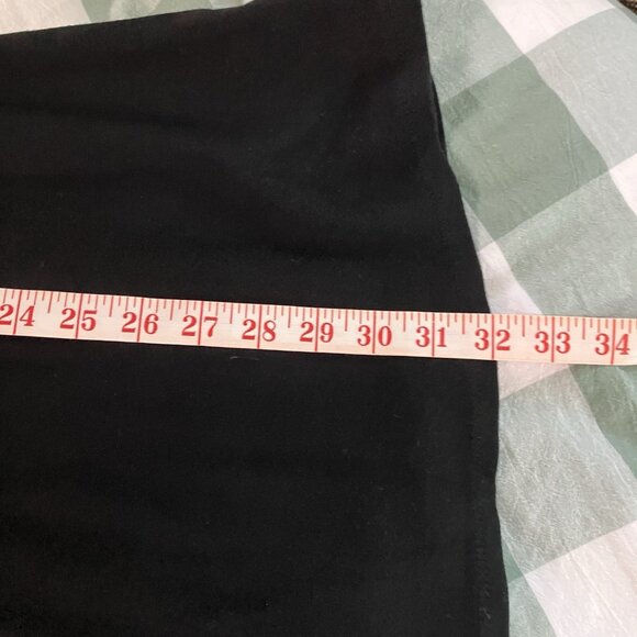 Brandy Melville Black Swing Mini Dress Womens Neutral Classic Basics - Picture 6 of 7